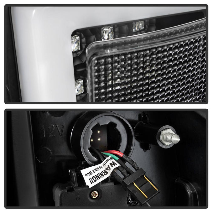 Black LED Tail Lights <br>16-19 Toyota Tacoma