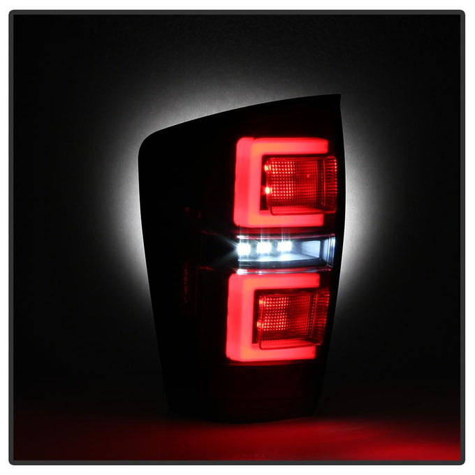Black LED Tail Lights <br>16-19 Toyota Tacoma