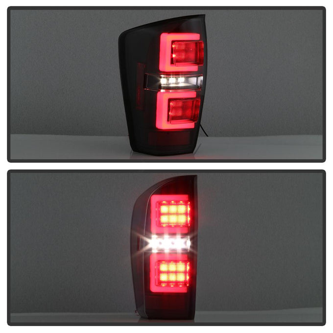 Black LED Tail Lights <br>16-19 Toyota Tacoma