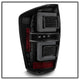 Black Smoke LED Tail Lights <br>16-19 Toyota Tacoma