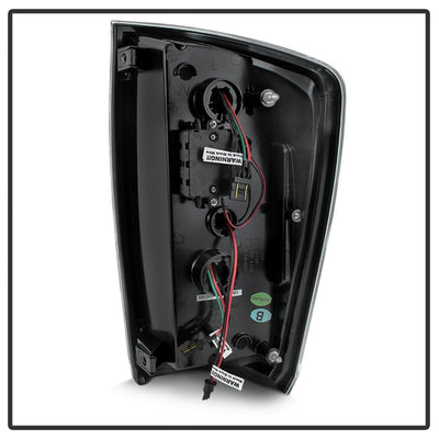 Black Smoke LED Tail Lights <br>16-19 Toyota Tacoma