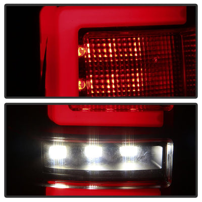 Black Smoke LED Tail Lights <br>16-19 Toyota Tacoma