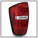 Red Clear LED Tail Lights <br>16-19 Toyota Tacoma