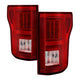 Red Clear LED Tail Lights <br>18-20 Ford F-150