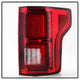 Red Clear LED Tail Lights <br>18-20 Ford F-150