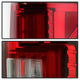Red Clear LED Tail Lights <br>18-20 Ford F-150