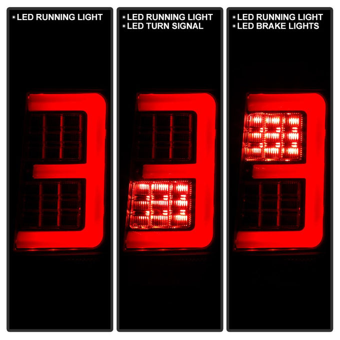 Version 2 Black LED Tail Lights <br>05-06 Jeep Grand Cherokee