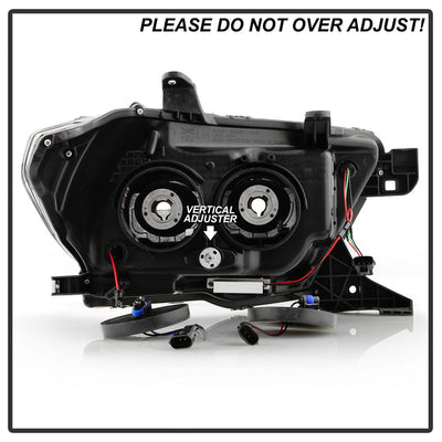Sequential LED Turn Signal Black Projector Headlights <br>16-22 Toyota Tacoma