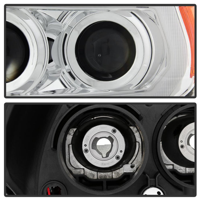 Sequential LED Turn Signal Chrome Projector Headlights <br>16-22 Toyota Tacoma