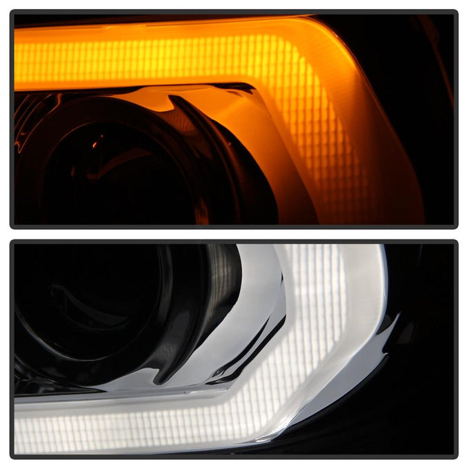Sequential LED Turn Signal Chrome Projector Headlights <br>16-22 Toyota Tacoma