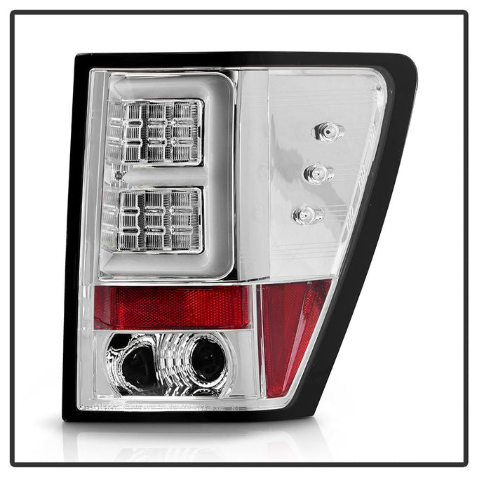 Version 2 Chrome LED Tail Lights <br>05-06 Jeep Grand Cherokee