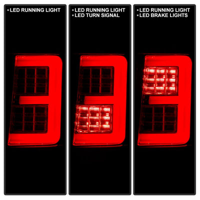 Version 2 Chrome LED Tail Lights <br>05-06 Jeep Grand Cherokee