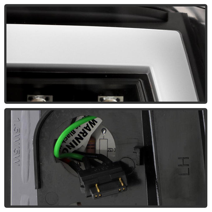 Black LED Tail Lights <br>03-06 Chevy Silverado 1500 2500 2500 HD