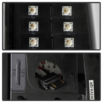 Black LED Tail Lights <br>03-06 Chevy Silverado 1500 2500 2500 HD