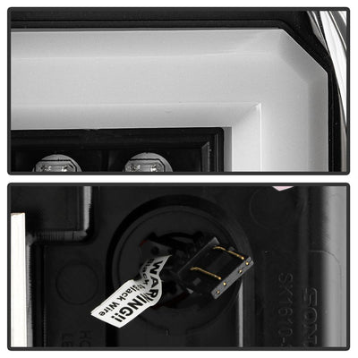 Black LED Tail Lights <br>14-18 Chevrolet Silverado 1500 15-19 2500 HD 3500 HD