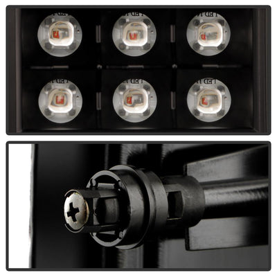 Black LED Tail Lights <br>16-18 Chevy Silverado 1500 16-19 2500 HD 3500 HD