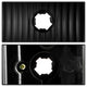 Black LED Tail Lights <br>16-18 Chevy Silverado 1500 16-19 2500 HD 3500 HD