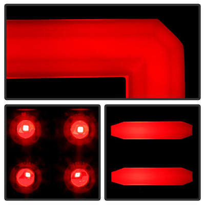 Black LED Tail Lights <br>16-18 Chevy Silverado 1500 16-19 2500 HD 3500 HD