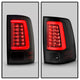 Black LED Tail Lights <br>09-18 Dodge Ram 1500 2500 3500