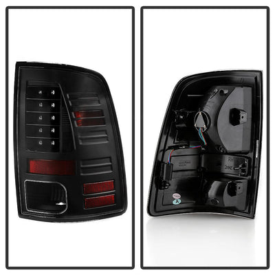 Black LED Tail Lights <br>13-18 Ram 2500 3500 1500
