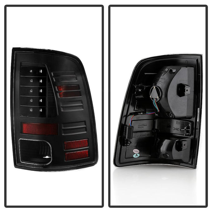 Black LED Tail Lights <br>13-18 Ram 2500 3500 1500