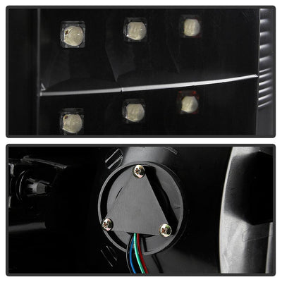 Black LED Tail Lights <br>13-18 Ram 2500 3500 1500
