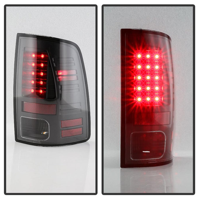 Black LED Tail Lights <br>13-18 Ram 2500 3500 1500
