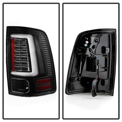 Black LED Tail Lights <br>13-18 Ram 2500 3500 1500