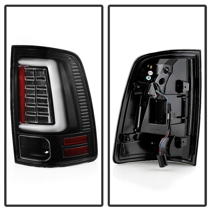 Black LED Tail Lights <br>13-18 Ram 2500 3500 1500