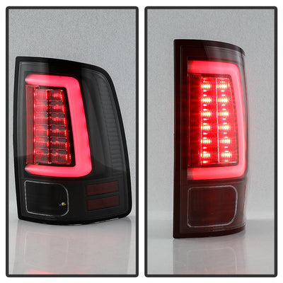 Black LED Tail Lights <br>13-18 Ram 2500 3500 1500