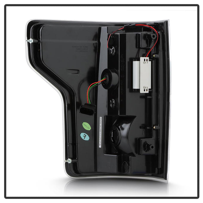 Black LED Tail Lights <br>15-17 Ford F-150