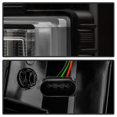 Black LED Tail Lights <br>15-17 Ford F-150