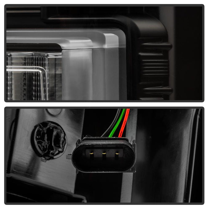 Black LED Tail Lights <br>15-17 Ford F-150
