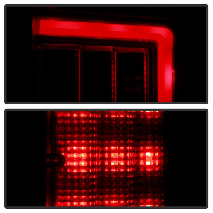 Black LED Tail Lights <br>15-17 Ford F-150