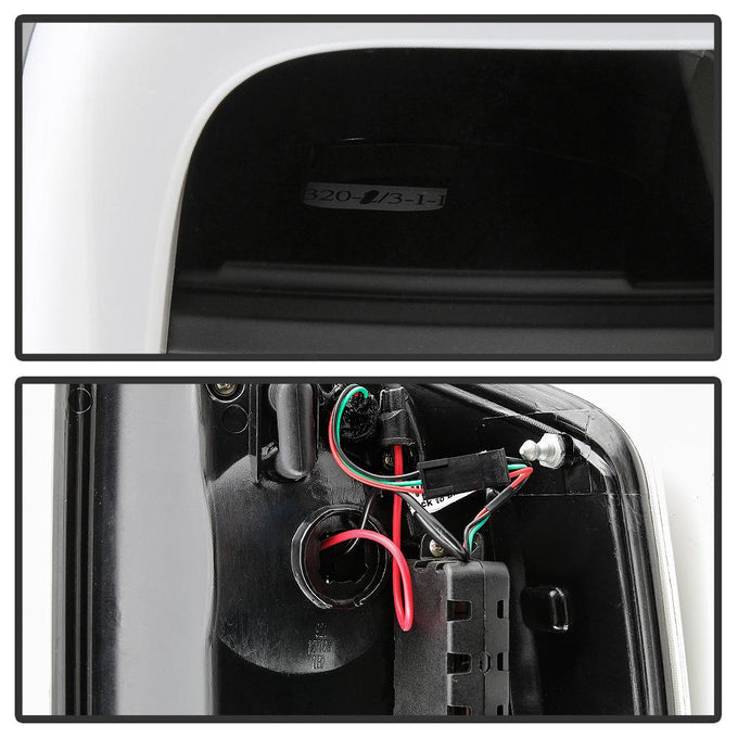 Black LED Tail Lights <br>14-19 Toyota Tundra