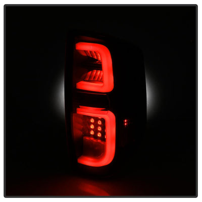 Black LED Tail Lights <br>14-19 Toyota Tundra