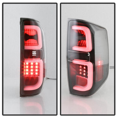 Black LED Tail Lights <br>14-19 Toyota Tundra