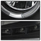 LED Halo Black Projector Headlights <br>07-14 Chevy Avalanche Suburban 1500 2500