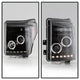 LED Halo Black Projector Headlights <br>11-16 Ford F-250 F-350 F-450 Super Duty