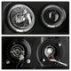 LED Halo Black Projector Headlights <br>07-13 GMC Sierra 1500 Sierra 2500 HD Sierra 3500 HD