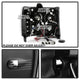 LED Halo Black Projector Headlights <br>07-13 GMC Sierra 1500 Sierra 2500 HD Sierra 3500 HD