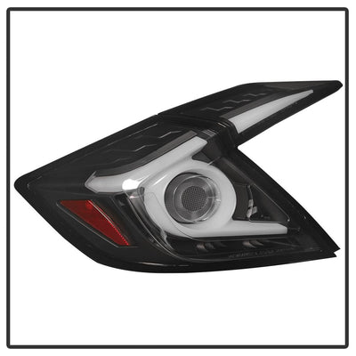 Black LED Tail Lights <br>16-19 Honda Civic