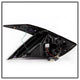 Black LED Tail Lights <br>16-19 Honda Civic