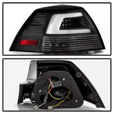 Version 2 Black LED Tail Lights <br>08-09 Pontiac G8
