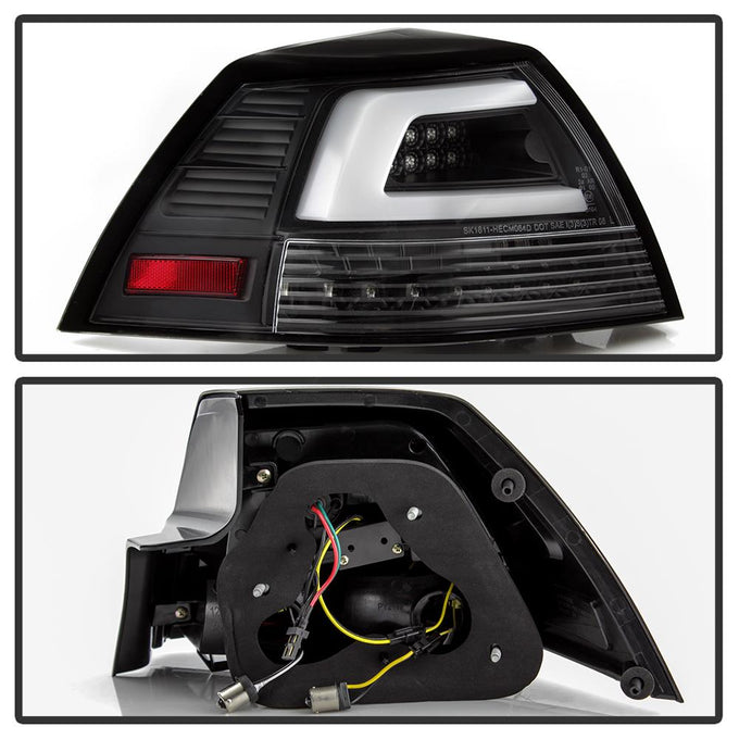 Version 2 Black LED Tail Lights <br>08-09 Pontiac G8