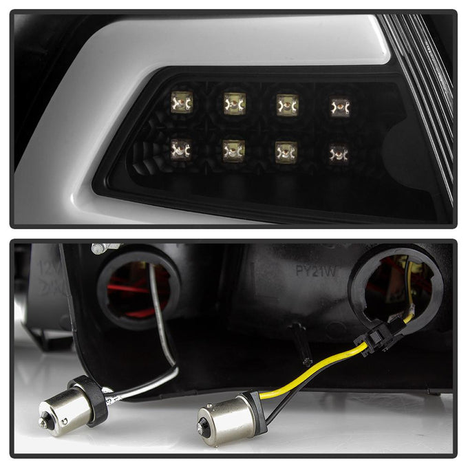 Version 2 Black LED Tail Lights <br>08-09 Pontiac G8