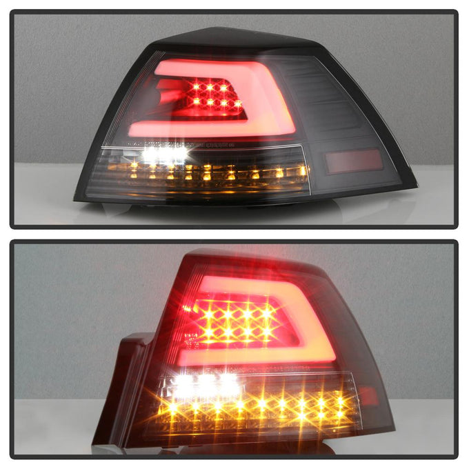 Version 2 Black LED Tail Lights <br>08-09 Pontiac G8