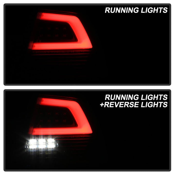 Version 2 Black LED Tail Lights <br>08-09 Pontiac G8