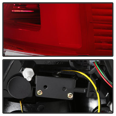 Version 2 Red Clear LED Tail Lights <br>08-09 Pontiac G8