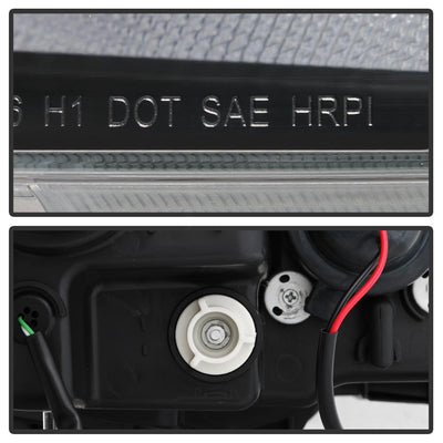 Black Projector Headlight W/ LED Sequential Turn Signal Lights <br>16-20 Honda Civic
